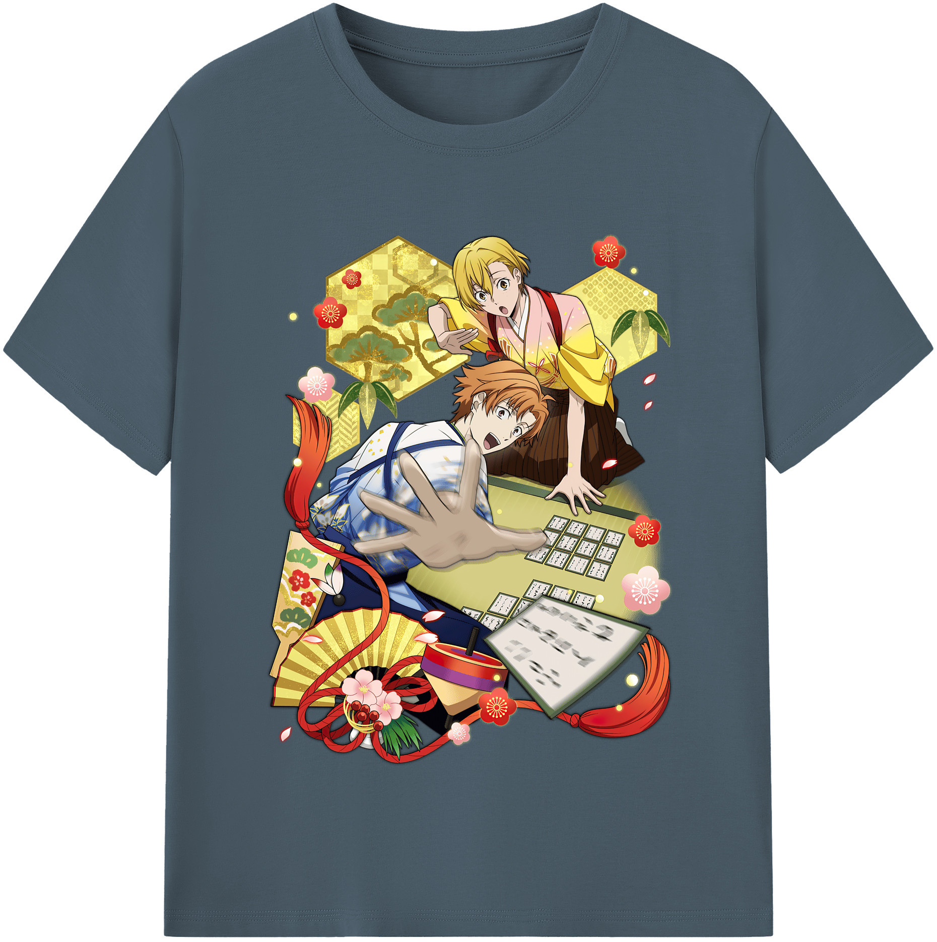（画像用） 文豪ストレイドッグス Bungo Stray Dogs 綿100％半袖Tシャツ（フロントプリント）